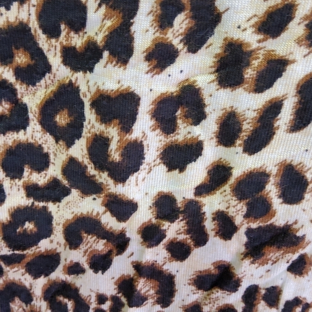 cherish women's size SM cheetah print tunic excellent condition - Picture 4 of 4